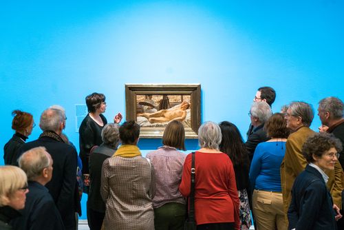 Preview zur Ausstellung "Lotte Laserstein. Von Angesicht zu Angesicht", 3.4.2019, Foto: Dovilė Aleksaitė Preview zur Ausstellung "Lotte Laserstein. Von Angesicht zu Angesicht", 3.4.2019, Foto: Dovilė Aleksaitė