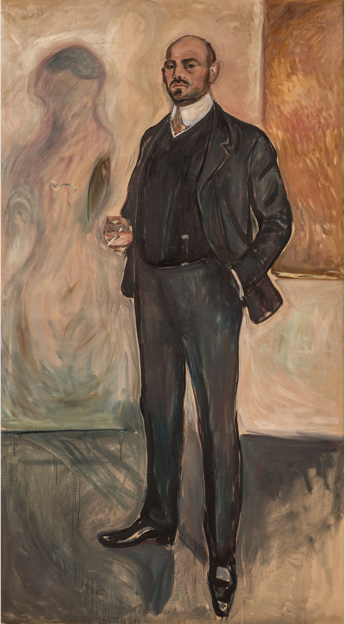 Edvard Munch, Porträt Walther Rathenau, 1907 © Sammlung Stiftung Stadtmuseum Berlin, Foto: Oliver Ziebe, Berlin