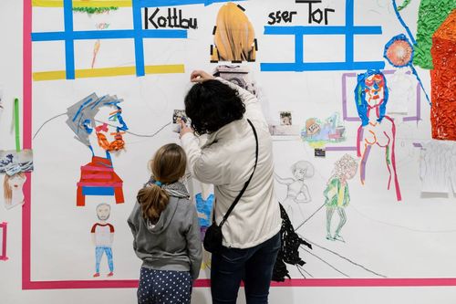 Finissage des Projektraums "Dada ist hier!" in der Berlinischen Galerie, 7.11.2016, Foto: Harry Schnitger Finissage des Projektraums "Dada ist hier!" in der Berlinischen Galerie, 7.11.2016, Foto: Harry Schnitger