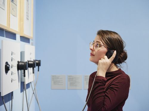 Preview zur Ausstellung "Freiheit. Die Kunst der Novembergruppe 1918–1935", 7.11.2018, Foto: Hannes Wiedemann Preview zur Ausstellung "Freiheit. Die Kunst der Novembergruppe 1918–1935", 7.11.2018, Foto: Hannes Wiedemann