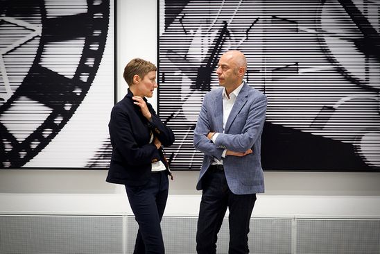 Eröffnung der Ausstellung Bettina Pousttchi. In Recent Years, 11.9.2019, Foto: Catrin Schmitt