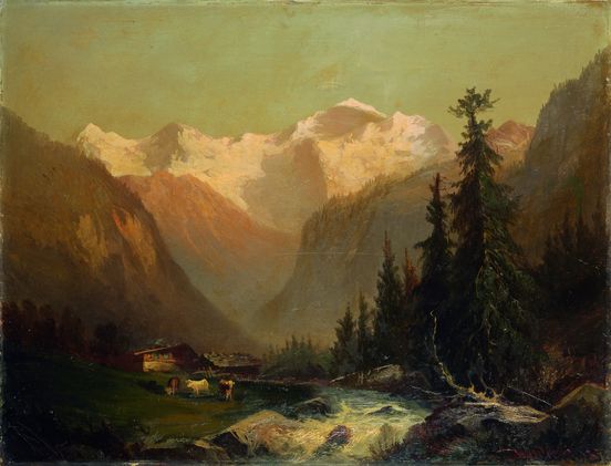 Oil on cardboard, 49 × 64.6 cm, Kunstmuseum Bern