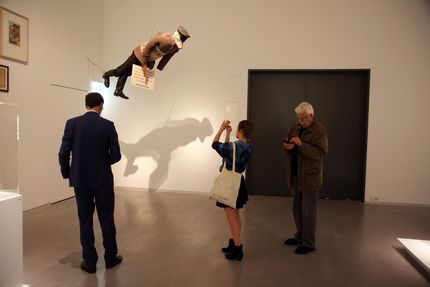 Eröffnung der Ausstellung "Dada Afrika. Dialog mit dem Fremden" in der Berlinischen Galerie, 4.8.2016, Foto: Amin Akhtar Eröffnung der Ausstellung "Dada Afrika. Dialog mit dem Fremden" in der Berlinischen Galerie, 4.8.2016, Foto: Amin Akhtar