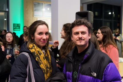 Eröffnung der Ausstellung "Carsten Nicolai. Tele" in der Berlinischen Galerie, 22.3.2018, Foto: Harry Schnitger Eröffnung der Ausstellung "Carsten Nicolai. Tele" in der Berlinischen Galerie, 22.3.2018, Foto: Harry Schnitger