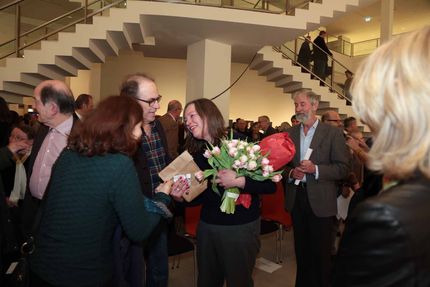 Eröffnung der Ausstellung "Heidi Specker - IN FRONT OF. Fotografien" in der Berlinischen Galerie, 10.3.2016, Foto: Amin Akhtar Eröffnung der Ausstellung "Heidi Specker - IN FRONT OF. Fotografien" in der Berlinischen Galerie, 10.3.2016, Foto: Amin Akhtar