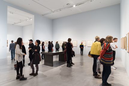 Eröffnung der Ausstellung "Jeanne Mammen. Die Beobachterin" in der Berlinischen Galerie, 5.10.2017, Foto: Harry Schnitger Eröffnung der Ausstellung "Jeanne Mammen. Die Beobachterin" in der Berlinischen Galerie, 5.10.2017, Foto: Harry Schnitger