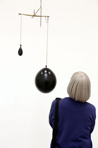 Eröffnung der Ausstellung "Katja Strunz. Drehmoment (Viel Zeit, wenig Raum). Vattenfall Contemporary 2013" in der Berlinischen Galerie, 25.4.2013, Foto: Jirka Jansch Eröffnung der Ausstellung "Katja Strunz. Drehmoment (Viel Zeit, wenig Raum). Vattenfall Contemporary 2013" in der Berlinischen Galerie, 25.4.2013, Foto: Jirka Jansch