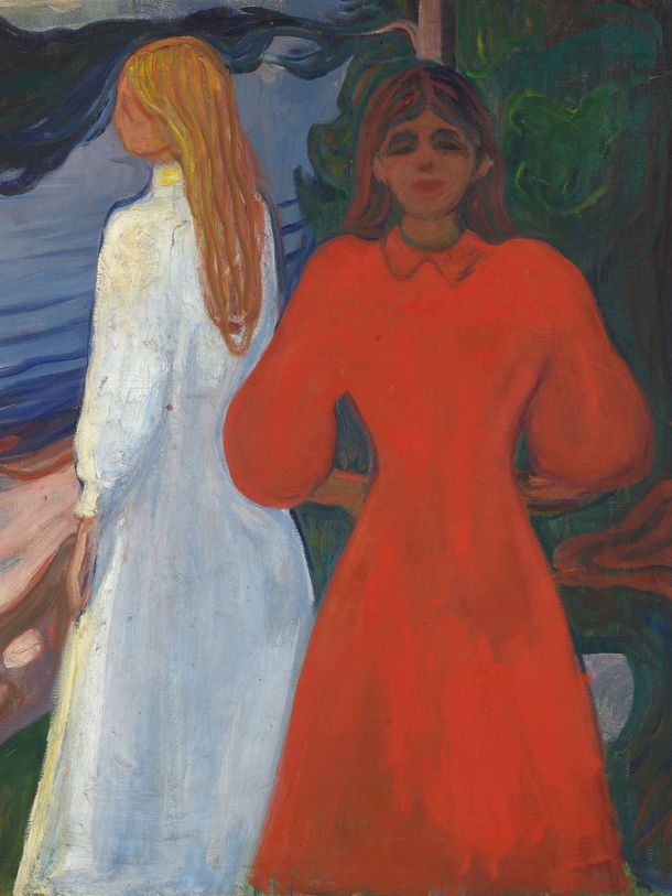 Edvard Munch, Read and White, 1899–1900