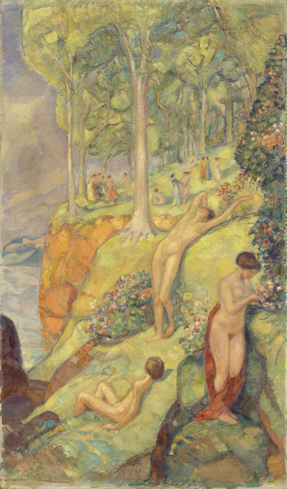 Oil on canvas, 146 × 86 cm