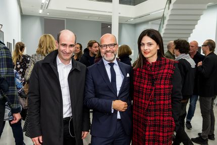 Eröffnung der Ausstellung "Julian Charrière. As We Used To Float" in der Berlinischen Galerie, 26.9.2019, Foto: Harry Schnitger Eröffnung der Ausstellung "Julian Charrière. As We Used To Float" in der Berlinischen Galerie, 26.9.2019, Foto: Harry Schnitger