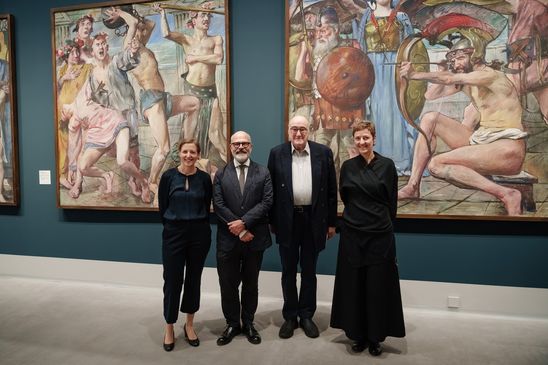 Janina Nentwig, Thomas Köhler, Walter Feilchenfeldt und Stefanie Heckmann (v.l.n.r.)
