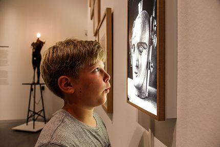 Eröffnung des Projektraums "Dada ist hier!" in der Berlinischen Galerie, 9.9.2016, Foto: Amin Akhtar Eröffnung des Projektraums "Dada ist hier!" in der Berlinischen Galerie, 9.9.2016, Foto: Amin Akhtar