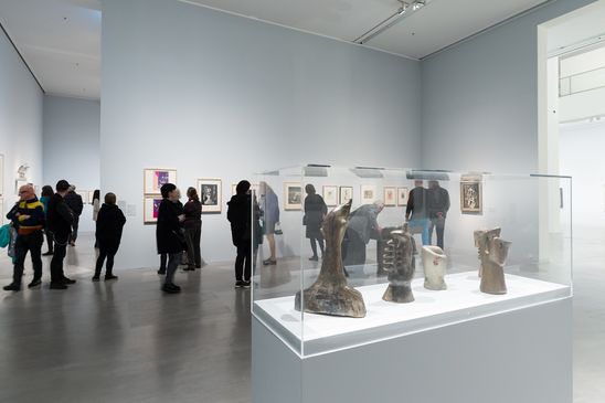 Eröffnung der Ausstellung "Jeanne Mammen. Die Beobachterin" in der Berlinischen Galerie, 5.10.2017, Foto: Harry Schnitger