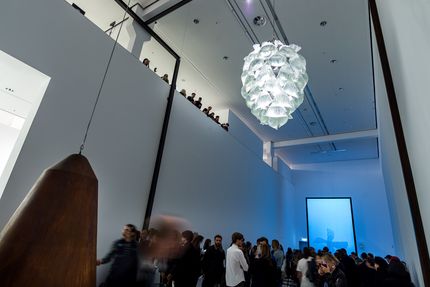 Eröffnung der Ausstellung "Julian Charrière. As We Used To Float" in der Berlinischen Galerie, 26.9.2019, Foto: Harry Schnitger Eröffnung der Ausstellung "Julian Charrière. As We Used To Float" in der Berlinischen Galerie, 26.9.2019, Foto: Harry Schnitger
