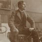 Edvard Munch, Self-Portrait on a Valise in His Studio, Lützowstrasse 82, Berlin, 1902
