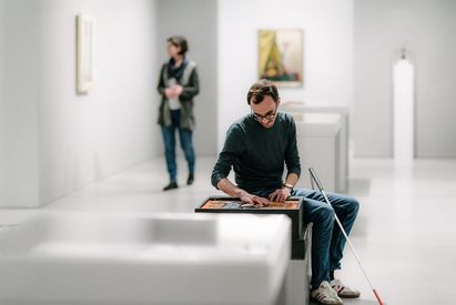 Berlinische Galerie, Auf dem Weg zum barrierefreien Museum, Foto: © Daniel Müller Berlinische Galerie, Auf dem Weg zum barrierefreien Museum, Foto: © Daniel Müller