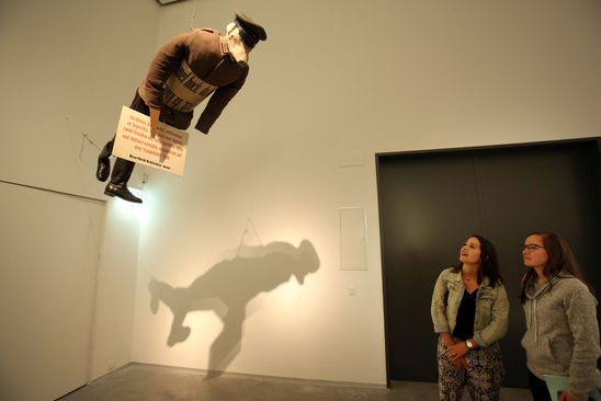 Eröffnung der Ausstellung "Dada Afrika. Dialog mit dem Fremden" in der Berlinischen Galerie, 4.8.2016, Foto: Amin Akhtar