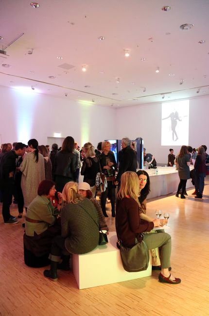 Eröffnung der Ausstellung "Katja Strunz. Drehmoment (Viel Zeit, wenig Raum). Vattenfall Contemporary 2013" in der Berlinischen Galerie, 25.4.2013, Foto: Jirka Jansch Eröffnung der Ausstellung "Katja Strunz. Drehmoment (Viel Zeit, wenig Raum). Vattenfall Contemporary 2013" in der Berlinischen Galerie, 25.4.2013, Foto: Jirka Jansch