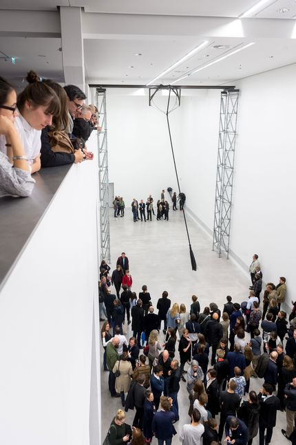 Eröffnung der Ausstellung "Monica Bonvicini. 3612,54 m³ vs 0,05 m³" in der Berlinischen Galerie, 15.9.2017, Foto: Harry Schnitger Eröffnung der Ausstellung "Monica Bonvicini. 3612,54 m³ vs 0,05 m³" in der Berlinischen Galerie, 15.9.2017, Foto: Harry Schnitger