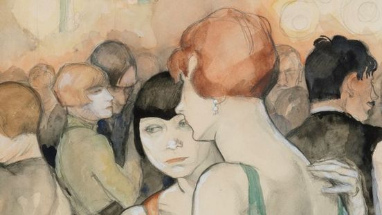 [Translate to English:] Jeanne Mammen, Zwei Frauen, tanzend, um 1928, Privatsammlung Berlin, © VG Bild-Kunst, Bonn 2017, Repro: © Volker-H. Schneider, Berlin