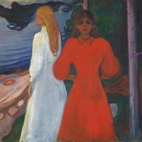 Edvard Munch, Red and White, 1899–1900