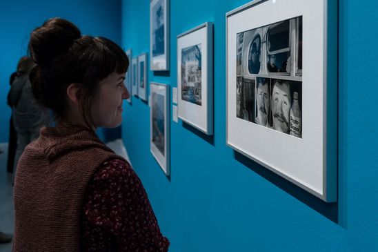 Eröffnung der Ausstellung "Fotografierte Ferne. Fotografen auf Reisen (1880–2015)" in der Berlinischen Galerie, 18.5.2017, Foto: Harry Schnitger