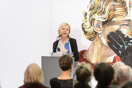 Eröffnungen und Verleihungen der Hannah-Höch-Preise 2016 an Cornelia Schleime und Tatjana Doll, 24.11.2016, Foto: Harry Schnitger Eröffnungen und Verleihungen der Hannah-Höch-Preise 2016 an Cornelia Schleime und Tatjana Doll, 24.11.2016, Foto: Harry Schnitger
