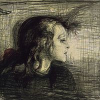 Edvard Munch, The Sick Child I, 1896