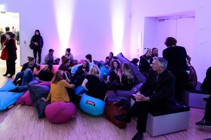 Eröffnungen und Verleihungen der Hannah-Höch-Preise 2016 an Cornelia Schleime und Tatjana Doll, 24.11.2016, Foto: Harry Schnitger Eröffnungen und Verleihungen der Hannah-Höch-Preise 2016 an Cornelia Schleime und Tatjana Doll, 24.11.2016, Foto: Harry Schnitger