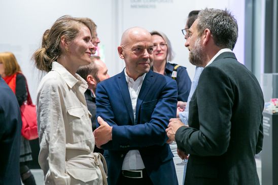 Eröffnung der Ausstellung "realities:united. Fazit" in der Berlinischen Galerie, 26.4.2019, Foto: Dovilė Aleksaitė