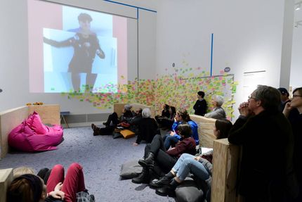 Finissage des Projektraums "Dada ist hier!" in der Berlinischen Galerie, 7.11.2016, Foto: Harry Schnitger Finissage des Projektraums "Dada ist hier!" in der Berlinischen Galerie, 7.11.2016, Foto: Harry Schnitger