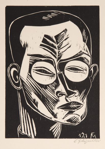 Conrad Felixmüller, Selbstbildnis, 1919, © VG Bild-Kunst, Bonn 2022, Repro: Kai-Annett Becker Conrad Felixmüller, Selbstbildnis, 1919, © VG Bild-Kunst, Bonn 2022, Repro: Kai-Annett Becker