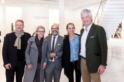 Eröffnung der Ausstellung von Christine Streuli, Fred-Thieler-Preisträgerin 2017, 17.3.2017, Foto: Harry Schnitger Eröffnung der Ausstellung von Christine Streuli, Fred-Thieler-Preisträgerin 2017, 17.3.2017, Foto: Harry Schnitger