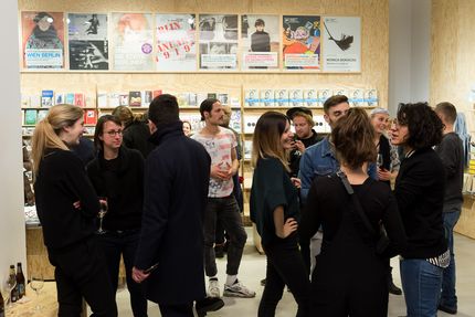 Eröffnung der Ausstellung "Carsten Nicolai. Tele" in der Berlinischen Galerie, 22.3.2018, Foto: Harry Schnitger Eröffnung der Ausstellung "Carsten Nicolai. Tele" in der Berlinischen Galerie, 22.3.2018, Foto: Harry Schnitger