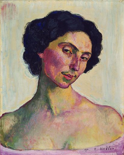 Ferdinand Hodler, Bildnis Giulia Leonardi (Italienerin), 1911, Foto: © Kunstmuseum Bern Ferdinand Hodler, Bildnis Giulia Leonardi (Italienerin), 1911, Foto: © Kunstmuseum Bern