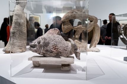 Eröffnung der Ausstellung "Eduardo Paolozzi. Lots of Pictures, Lots of Fun" in der Berlinischen Galerie, 8.2.2018, Foto: Harry Schnitger Eröffnung der Ausstellung "Eduardo Paolozzi. Lots of Pictures, Lots of Fun" in der Berlinischen Galerie, 8.2.2018, Foto: Harry Schnitger