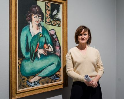 Lesung mit Schauspielerin Sophie Rois aus Klaus Manns "Der fromme Tanz" anlässlich der Ausstellung "Max Beckmann und Berlin", 21.1.2016, Foto: Hannes Wiedemann Lesung mit Schauspielerin Sophie Rois aus Klaus Manns "Der fromme Tanz" anlässlich der Ausstellung "Max Beckmann und Berlin", 21.1.2016, Foto: Hannes Wiedemann