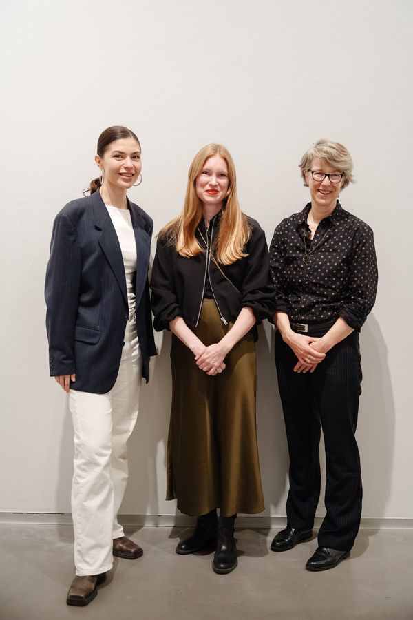 V. l. n. r.: Daryna Khomenko, Carolin Wagner und Stephanie Krumbholz
