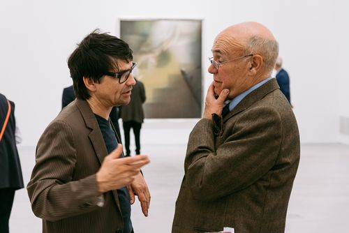 Preview der aktuellen Ausstellungen vor der großen Wiedereröffnung der Berlinischen Galerie, 27.5.2015, Foto: Hannes Wiedemann