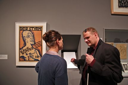 Eröffnung der Ausstellung "Wien Berlin. Kunst zweier Metropolen" in der Berlinischen Galerie, 23.10.2013, Foto: Amin Akhtar Eröffnung der Ausstellung "Wien Berlin. Kunst zweier Metropolen" in der Berlinischen Galerie, 23.10.2013, Foto: Amin Akhtar