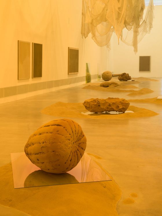 installation view Residual memories