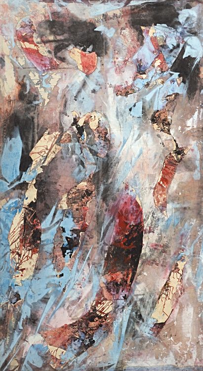 Fred Thieler, Hommage à Tiepolo, 1965 Painting by the artist Fred Thieler from 1965