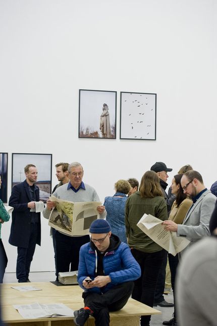 Eröffnung der Ausstellung "Cyrill Lachauer. What do you want here" in der Berlinischen Galerie, 2.11.2017, Foto: Benjamin Pritzkuleit Eröffnung der Ausstellung "Cyrill Lachauer. What do you want here" in der Berlinischen Galerie, 2.11.2017, Foto: Benjamin Pritzkuleit