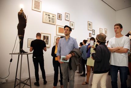 Eröffnung der Ausstellung "Dada Afrika. Dialog mit dem Fremden" in der Berlinischen Galerie, 4.8.2016, Foto: Amin Akhtar Eröffnung der Ausstellung "Dada Afrika. Dialog mit dem Fremden" in der Berlinischen Galerie, 4.8.2016, Foto: Amin Akhtar