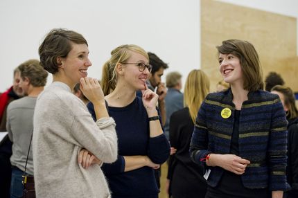 Eröffnung der Ausstellung "Cyrill Lachauer. What do you want here" in der Berlinischen Galerie, 2.11.2017, Foto: Benjamin Pritzkuleit Eröffnung der Ausstellung "Cyrill Lachauer. What do you want here" in der Berlinischen Galerie, 2.11.2017, Foto: Benjamin Pritzkuleit