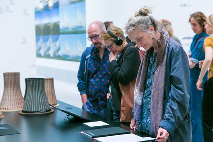 Eröffnung der Ausstellung "realities:united. Fazit" in der Berlinischen Galerie, 26.4.2019, Foto: Dovilė Aleksaitė Eröffnung der Ausstellung "realities:united. Fazit" in der Berlinischen Galerie, 26.4.2019, Foto: Dovilė Aleksaitė