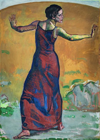 Ferdinand Hodler, Fröhliches Weib, um 1911, Foto: © Kunstmuseum Bern Ferdinand Hodler, Fröhliches Weib, um 1911, Foto: © Kunstmuseum Bern