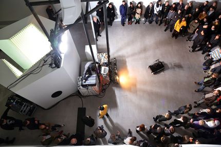 Eröffnung der Ausstellung "Nik Nowak. Echo", GASAG-Kunstpreis 2014, 10.4.2014, Foto: Amin Akhtar Eröffnung der Ausstellung "Nik Nowak. Echo", GASAG-Kunstpreis 2014, 10.4.2014, Foto: Amin Akhtar