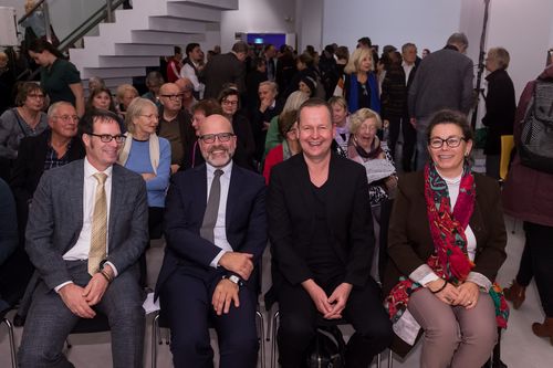 Eröffnung der Ausstellung "Freiheit. Die Kunst der Novembergruppe" in der Berlinischen Galerie, 08.11.2018, Foto: Harry Schnitger Eröffnung der Ausstellung "Freiheit. Die Kunst der Novembergruppe" in der Berlinischen Galerie, 08.11.2018, Foto: Harry Schnitger