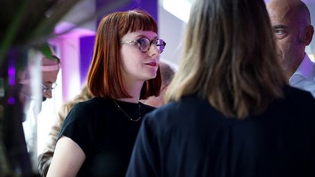 Eröffnung der Ausstellung Bettina Pousttchi. In Recent Years, 11.9.2019, Foto: Catrin Schmitt